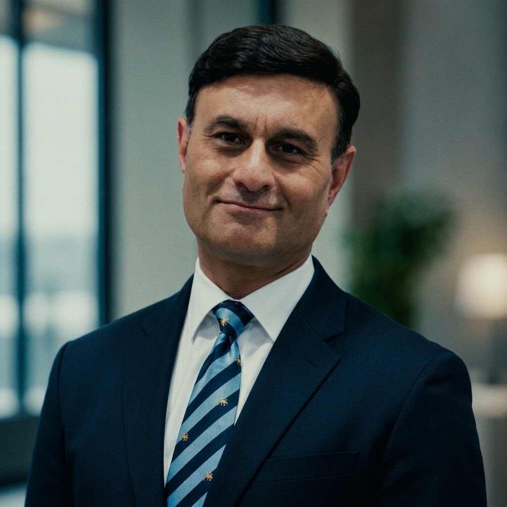 Portrait of Amer Ahmad